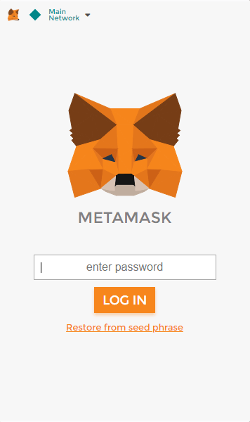 MetaMaskでアドレスを取得する手順2